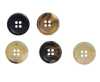 VHORN11 폴리에스테르 수지제 앞면 4구멍 단추