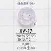 XV17 폴리에스테르 수지제 겉면 2구멍 단추