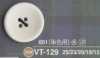 VT129 폴리에스테르 수지제 앞면 4구멍 단추