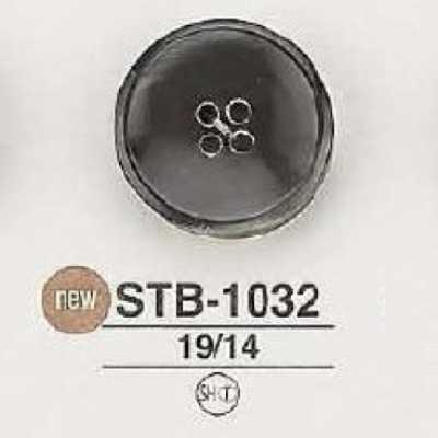 STB1032 다카세조개제 앞면 4구멍 단추