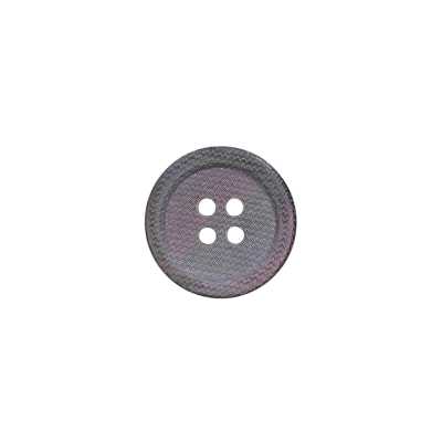 SSO56 검은 마더오브펄(자개) 소재 앞면 4구멍 단추