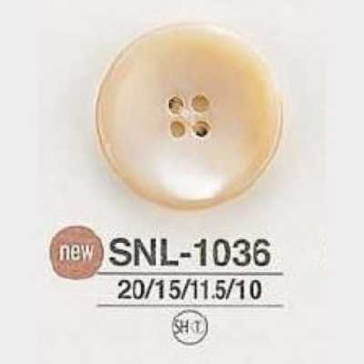 SNL1036 다카세조개제 앞면 4구멍 단추