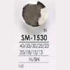 SM1530 황동제 O링 기둥 단추