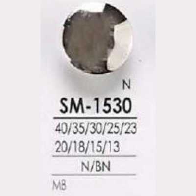 SM1530 황동제 O링 기둥 단추