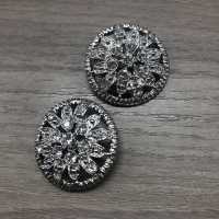 SBC4269 유리/고금속 반원형 링 반링 섕크 버튼[단추] IRIS 서브 사진