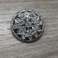 SBC4269 유리/고금속 반원형 링 반링 섕크 버튼[단추] IRIS 서브 사진