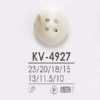 KV4927 폴리에스테르 수지제 표면 4구멍 단추