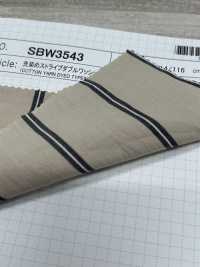 SBW3543 선 염색 스트라이프 더블 와셔 가공[원단] SHIBAYA 서브 사진