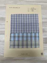 A-1740 탑 멜란지 체크무늬[원단] ARINOBE CO., LTD. 서브 사진