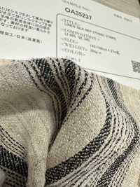 OA35237 Supima Cotton & French Linen × SILK 2/1 Super Twill Silky-Finish[원단] Oharayaseni 서브 사진
