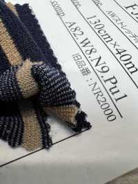 FJ210070 AW 스트레치 폰테 호라이즌탈 스트라이프(파인 피치)[원단] Fujisaki Textile 서브 사진
