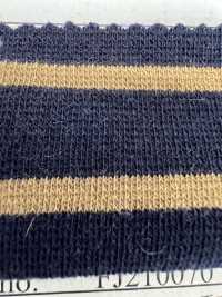 FJ210070 AW 스트레치 폰테 호라이즌탈 스트라이프(파인 피치)[원단] Fujisaki Textile 서브 사진