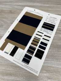 FJ210070 AW 스트레치 폰테 호라이즌탈 스트라이프(파인 피치)[원단] Fujisaki Textile 서브 사진