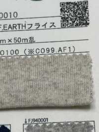 FJ940010 26/- F.EARTH 원형 리브[원단] Fujisaki Textile 서브 사진