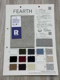 FJ940021 26/- F.EARTH 플리스 8683SP. 헤더 그레이 비누[원단] Fujisaki Textile 서브 사진