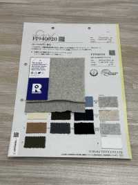 FJ940021 26/- F.EARTH 플리스 8683SP. 헤더 그레이 소핑[원단] Fujisaki Textile 서브 사진