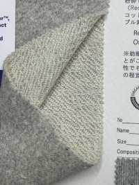 FJ940023 26/- F.EARTH 플리스 8681SP. 오트밀 비누[원단] Fujisaki Textile 서브 사진