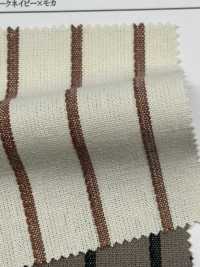 OM43601 linen cotton simple stripe[원단] Oharayaseni 서브 사진