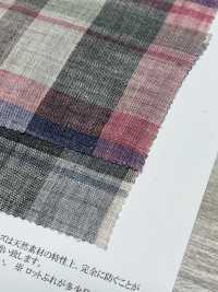 OA42324 40/1 TOP LINEN MADRAS CHECK 통통 마감처리[원단] Oharayaseni 서브 사진