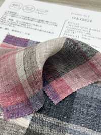 OA42324 40/1 TOP LINEN MADRAS CHECK 통통 마감처리[원단] Oharayaseni 서브 사진