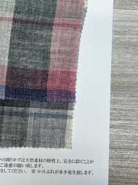 OA42324 40/1 TOP LINEN MADRAS CHECK 통통 마감처리[원단] Oharayaseni 서브 사진