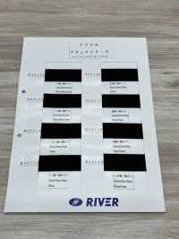 RA2113 아크릴 블랙 시리즈 버버리 위브[리본 / 테이프 / 코드] RIVER 서브 사진