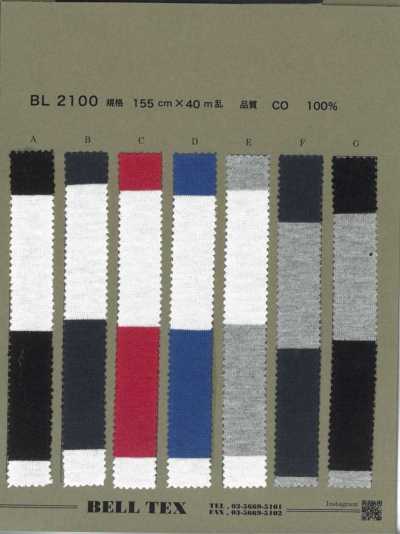 BL2100 40/2 싱글 다이마루 가로줄무늬