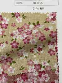 M24400-A 코튼 도비 프린트[원단] 모리키쿠(MORIKIKU) 서브 사진