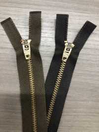 3-G-CO-OR WALDES 빈티지 지퍼, 레드 코퍼, 사이즈 3, 코튼 테이프, 오픈형 아사히지퍼(Asahi Fastener) 서브 사진