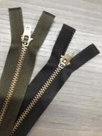 3-G-CO-OR WALDES 빈티지 지퍼, 레드 코퍼, 사이즈 3, 코튼 테이프, 오픈형 아사히지퍼(Asahi Fastener) 서브 사진