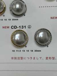 CD-131 금속단추(진주조합단추) 다이야 버튼(DAIYA BUTTON) 서브 사진