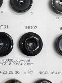 THG02 폴리에스터 수지 2홀 버튼[단추] DAIYA BUTTON 서브 사진