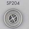 SP204 ABS 수지제 도금 단추