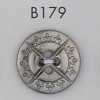 B179 ABS수지제 도금 단추