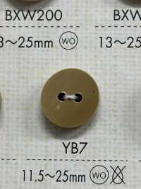 YB7 천연목재 2홀 버튼[단추] 다이야 버튼(DAIYA BUTTON) 서브 사진