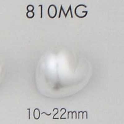 810MG 진주감 유레아 소재 금색 손잡이단추