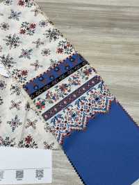 7025-805-3 CR 론(단귀 도트 패턴)[원단] 홋코(HOKKOH) 서브 사진