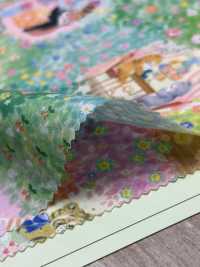 DP-4435-7 60 Lawn 디지털 프린트(메르세데스)[원단] 홋코(HOKKOH) 서브 사진