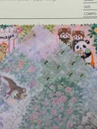 DP-4435-7 60 Lawn 디지털 프린트(메르세데스)[원단] 홋코(HOKKOH) 서브 사진