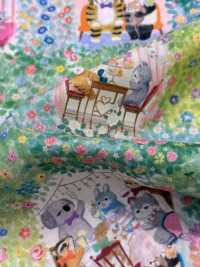 DP-4435-7 60 Lawn 디지털 프린트(메르세데스)[원단] 홋코(HOKKOH) 서브 사진