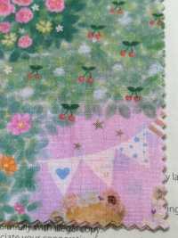 DP-4435-7 60 Lawn 디지털 프린트(메르세데스)[원단] 홋코(HOKKOH) 서브 사진