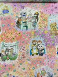 DP-4435-7 60 Lawn 디지털 프린트(메르세데스)[원단] 홋코(HOKKOH) 서브 사진