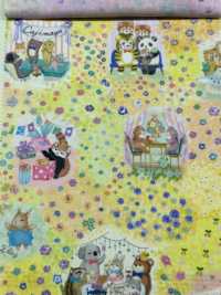 DP-4435-7 60 Lawn 디지털 프린트(메르세데스)[원단] 홋코(HOKKOH) 서브 사진