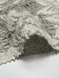 KKF8725-W-D1 폭이 넓은 폴리에스터 헤더드 자카드 레이스[원단] 우니 섬유(UNI TEXTILE) 서브 사진