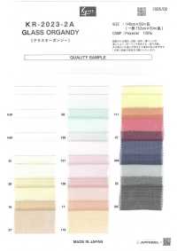 KR-2023-2A 유리 오간디[원단] Kyara Fabric 서브 사진