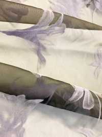 KF4005-DF-3407 크리미 오간자 그라데이션 플로킹[원단] 우니 섬유(UNI TEXTILE) 서브 사진