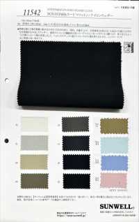 11542 NOVANIA 60s 수피마 코튼/나일론 웨더 클로스[원단] SUNWELL 서브 사진