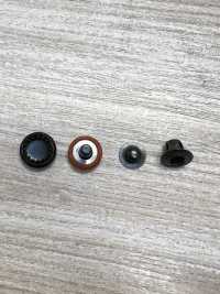 936 WALDES® #936 패브릭 커버 후크 13mm 4피스[도트 단추 / 아일렛] 아사히지퍼(Asahi Fastener) 서브 사진