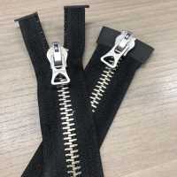 10-N-E-MR WALDES 빈티지 지퍼, 니켈 실버, 사이즈 10, 폴리에스터 테이프, 양방향 분리기 아사히지퍼(Asahi Fastener) 서브 사진