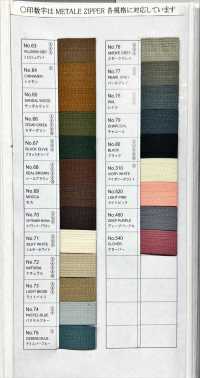 3-G-E-OR WALDES 빈티지 지퍼, 레드 코퍼, 사이즈 3, 폴리에스터 테이프, 오픈형 아사히지퍼(Asahi Fastener) 서브 사진